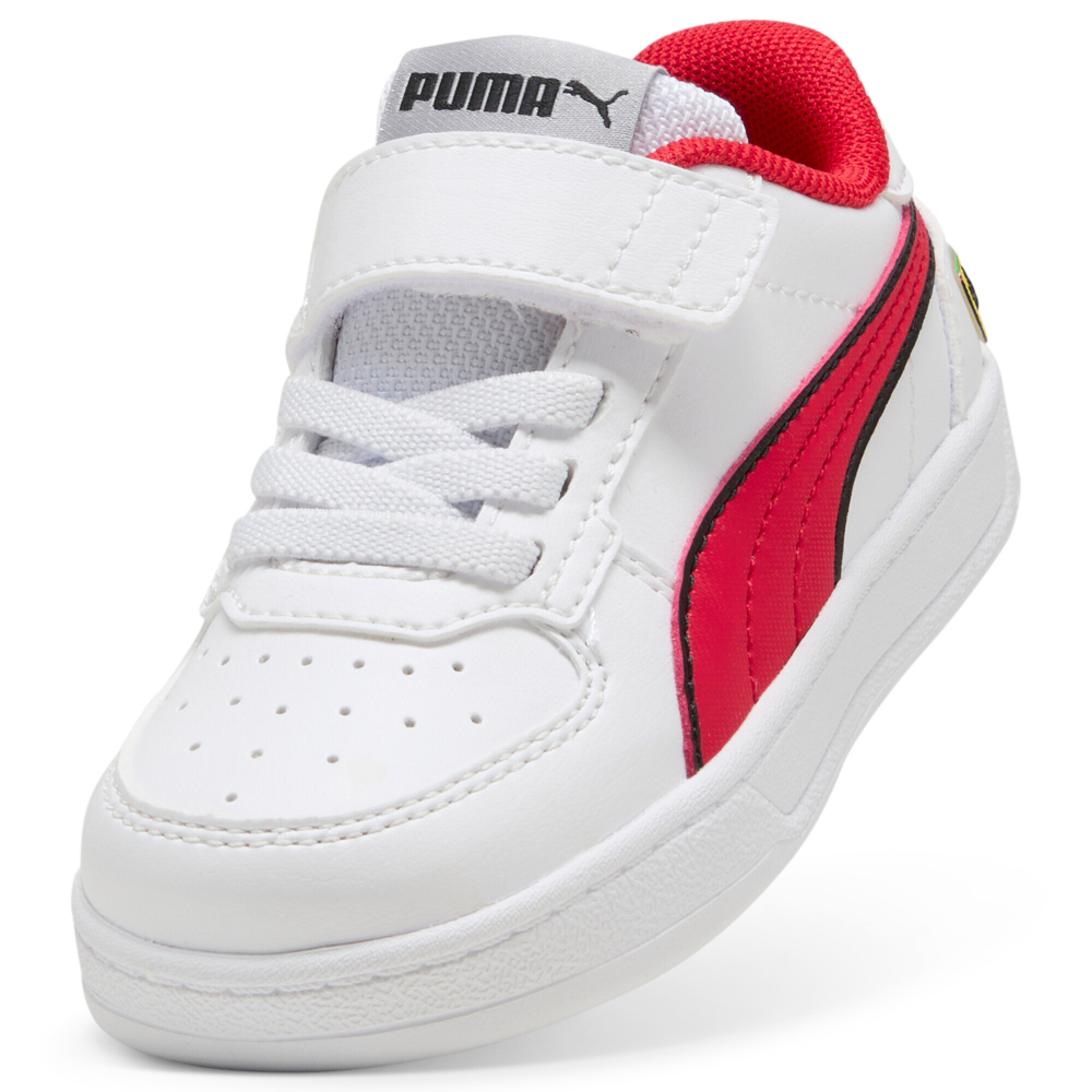 PUMA X SCUDERIA FERRARI ДЕТСКИЕ КРОССОВКИ CAVEN 2.0, БЕЛЫЙ