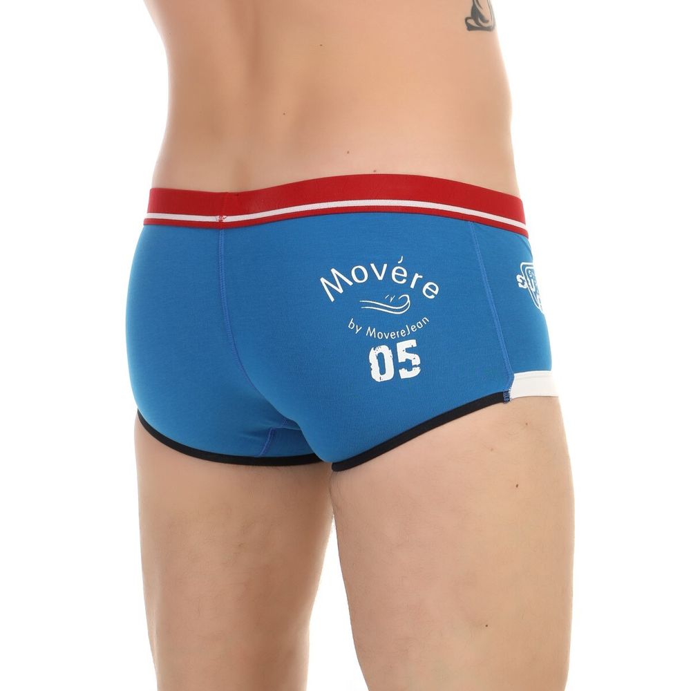 Мужские трусы хипсы голубые Movere 5017-7