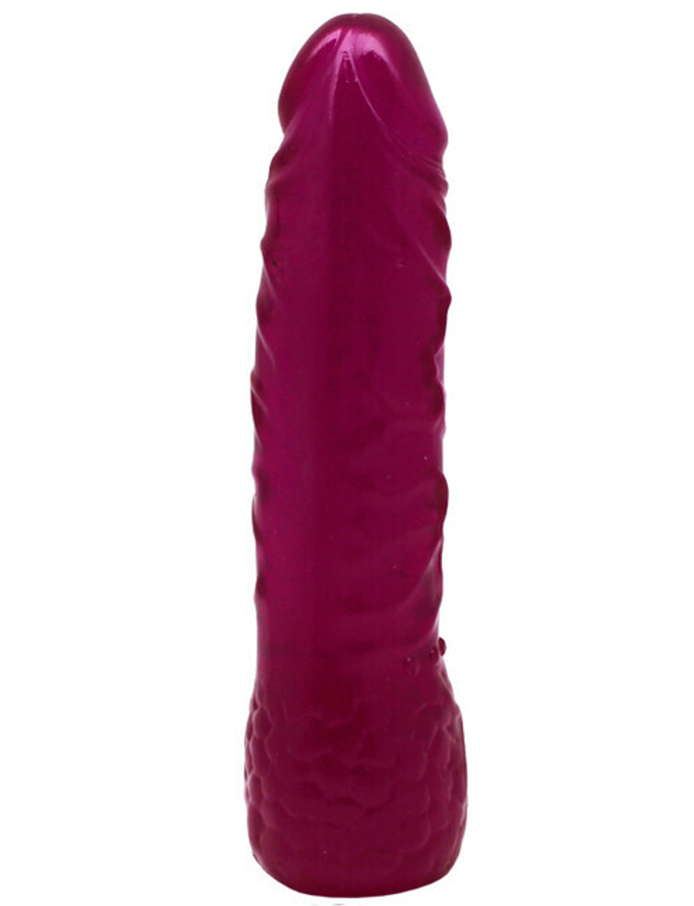 Фаллоимитатор гелевый фиолетовый из серии Life (Цвет: фиолетовый)