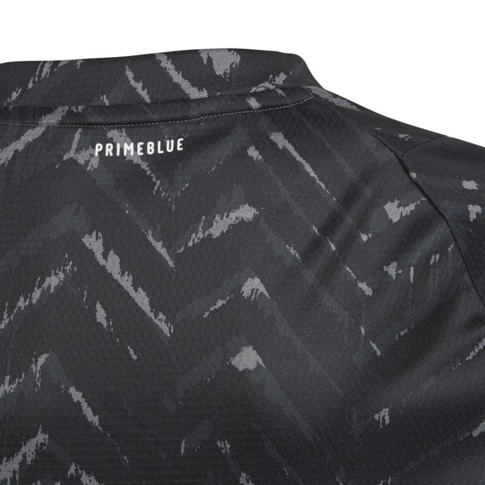 Футболка для мальчика теннисная Adidas B FL Printed T - black