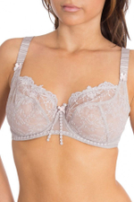 Бюстгальтер-балконет Irina с мягкой чашкой (Размер: 80D) (Цвет: светло-серый)