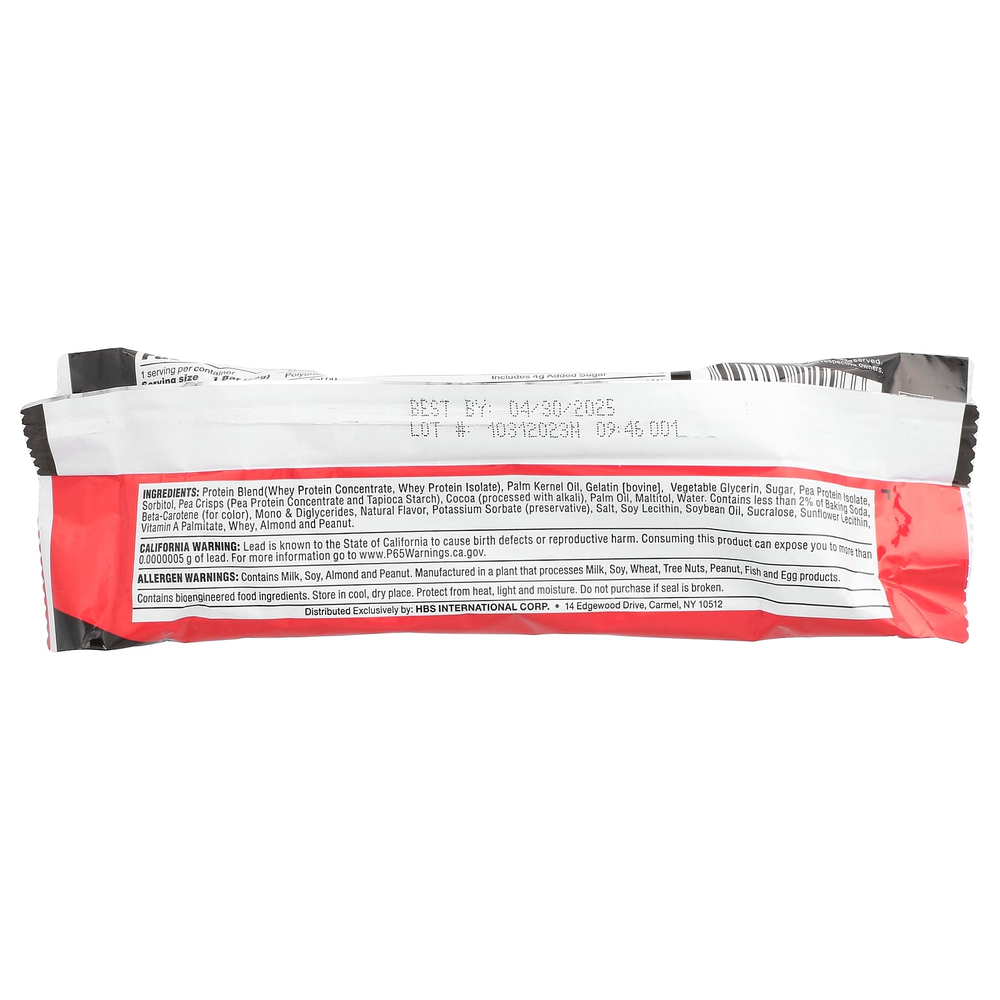 ALLMAX, Hexapro™, протеиновый батончик, брауни с шоколадной помадкой, 53 г (1,9 унции)