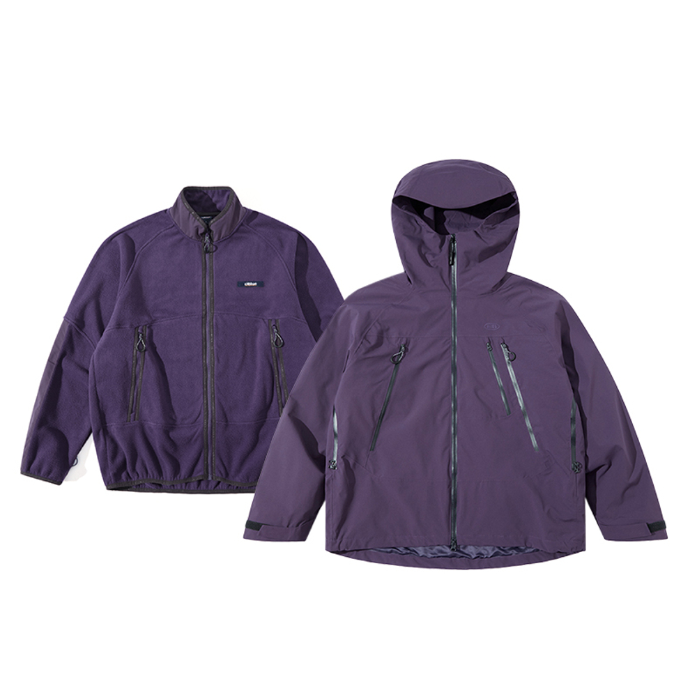 Куртка Nothomme Blue “Goout Magazine Edition” Explorer 3-in-1 Jacket Purple