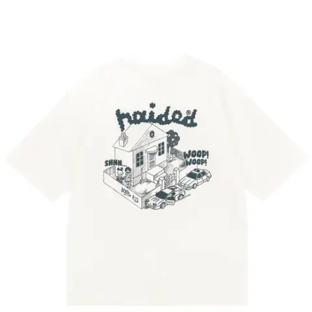 Футболка Haided Getawey RLXD HW TEE, Молочный
