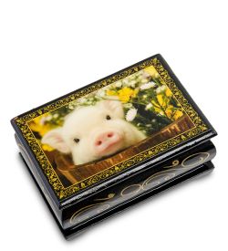 ШК-11/10-A Шкатулка в технике декупаж (6х9х4)