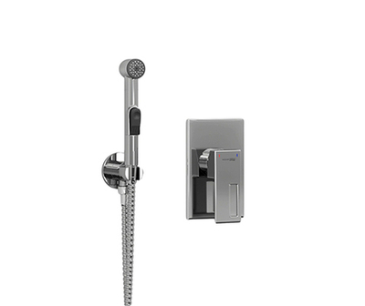 A01557 Встраиваемый комплект для биде со шлангом 120 см