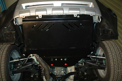 Защита картера двигателя (2 мм, сталь) для Subaru Forester 2008-2013 (V - 2.0; 2.5; 2.5Turbo), Subaru Exiga 2008-2012 (V - 2.0; 2.5; 2.5Turbo) Sheriff.22.1477