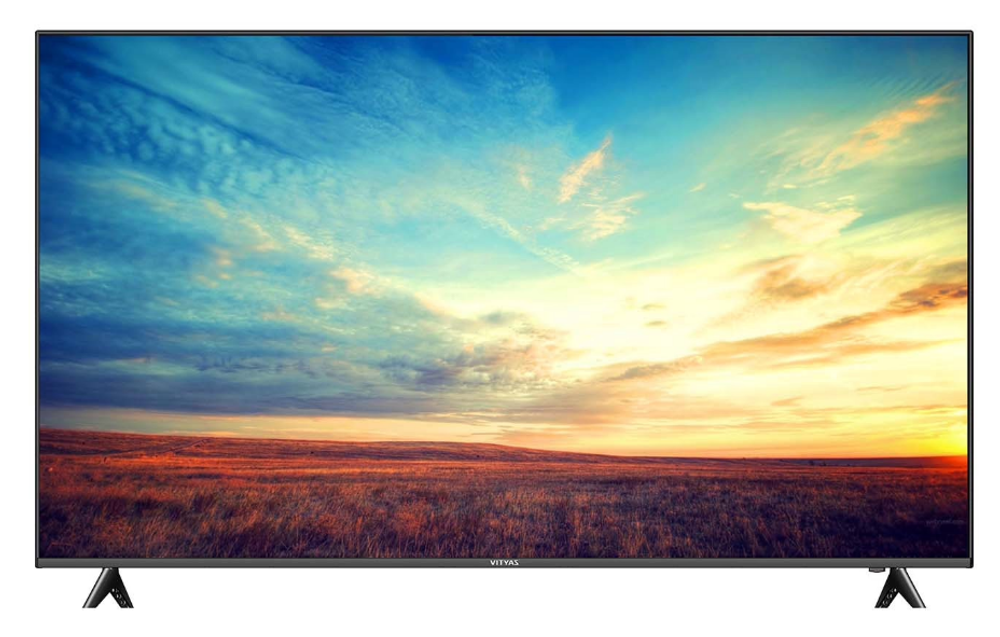 65" Телевизор Витязь 65LU1204 Smart Ultra HD (4K) LED , Черный