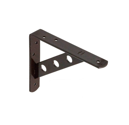 КРОНШТЕЙН МЕТАЛЛИСТ УСИЛЕННЫЙ 150*125 ПОЛ.КОРИЧНЕВЫЙ