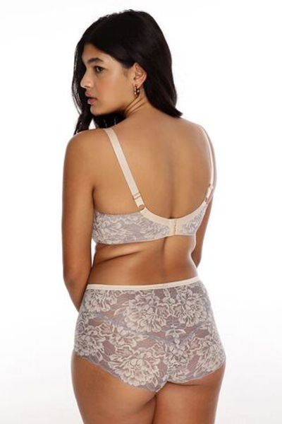 Бюстгальтер на косточках Vulcano (Размер: 95E) (Цвет: телесный)