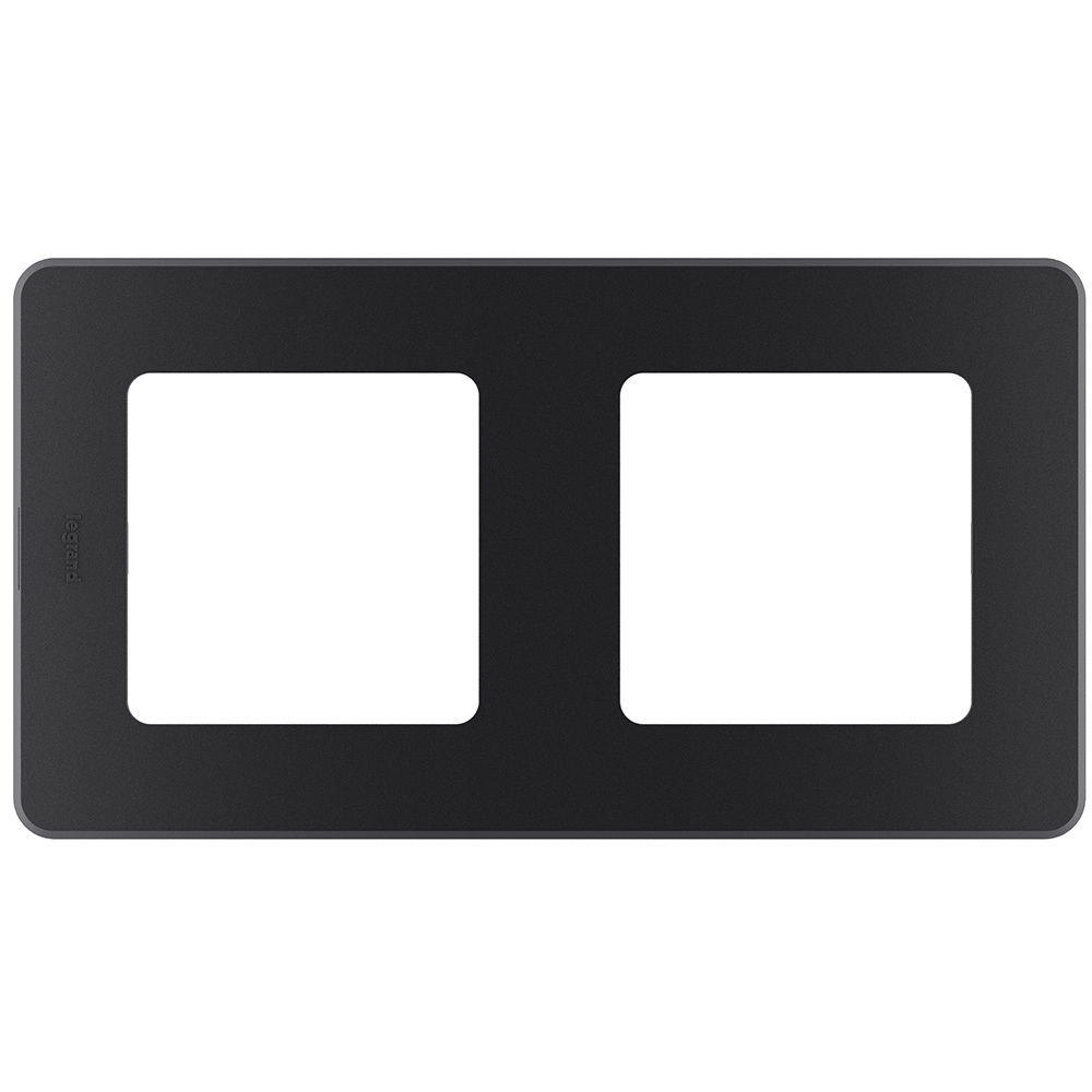 Рамка 2 поста антрацит Inspiria Legrand