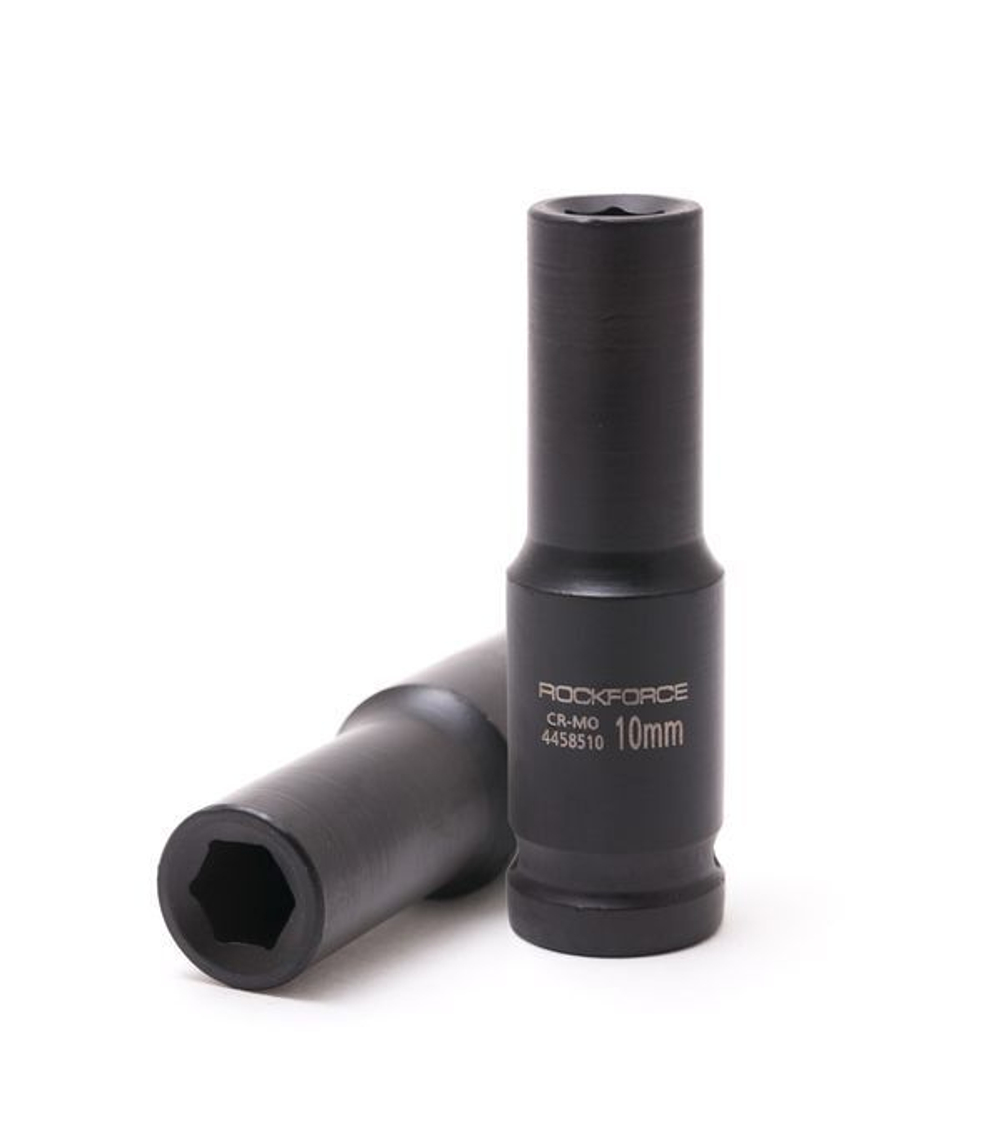 Головка ударная глубокая 1/2'', 10мм (6гр.) RockForce##Rock FORCE RF-4458510