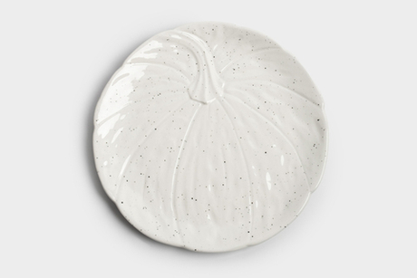 Блюдо 22см Anna Lafarg Light pumpkin Тыква белая в крапинку