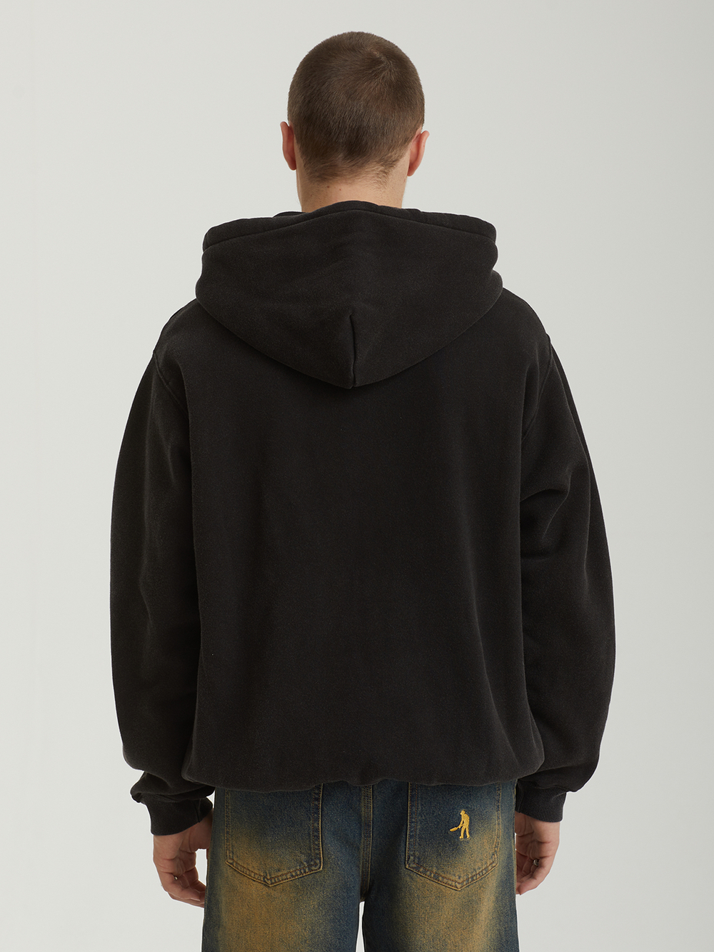 Мужская Толстовка Solid Workers Zip R46