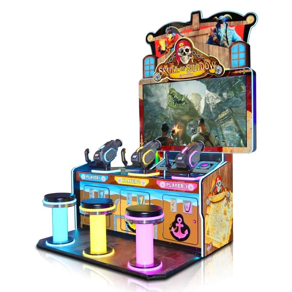 Лазерная стрелялка на 3-х игроков «Skull of Shadow»