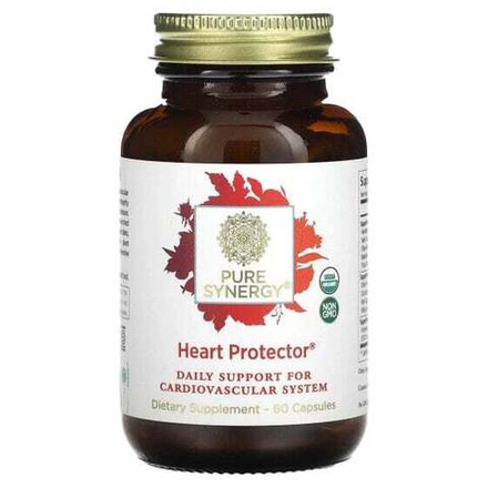 Pure Synergy, Heart Protector, пищевая добавка для поддержки здоровья сердца, 60 капсул