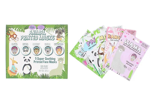 Skin Treats набор подарочных масок для лица с принтами - 5 штук