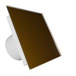 Панель AEON D100/125 179х179 стекло глянцевое Copper metal коричневое с золотым вкраплением DICITI
