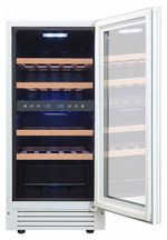 Винный шкаф Cellar Private CP027-2TWH белая дверь со скрытой рукояткой