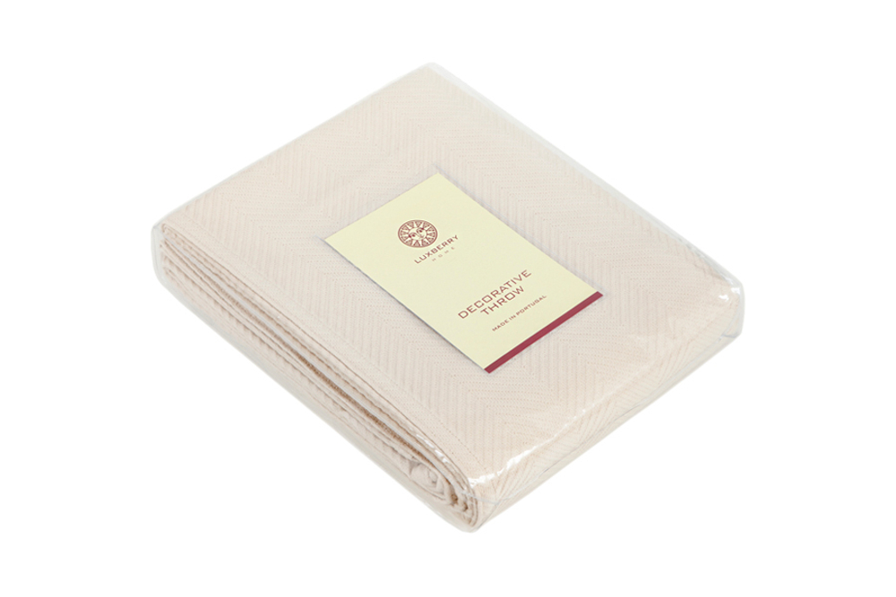 Покрывало 150x220 Luxberry Dacha песочное