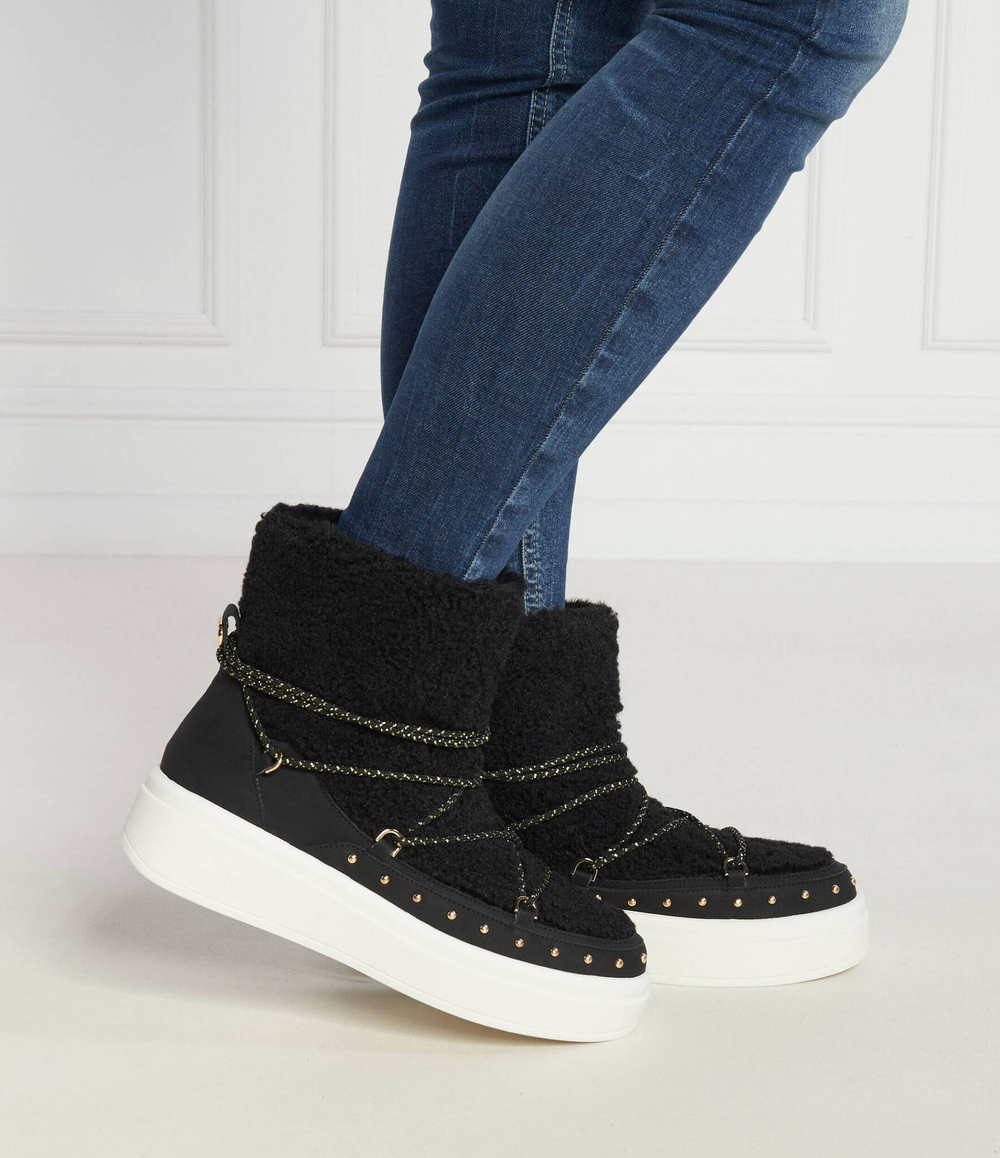 Кожаные угли TWINSET - черный(232TCT202)