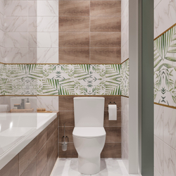 Ершик для унитаза DIWO Смоленск ПК14787 настенный, черный, хром, с подставкой и держателем