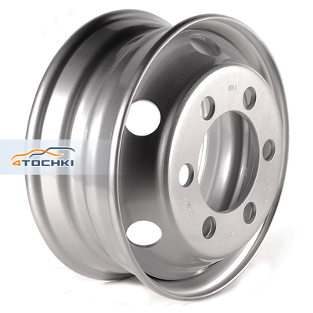 Asterro 6x17,5/6x222,25 ET123 D164 B19DS44,4 Sil (1705) Азия (HD72,78, HINO, ISUZU)