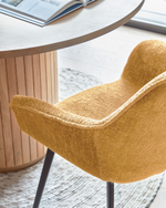 Круглый стол Licia из массива манго с натуральной отделкой Ø 120 см