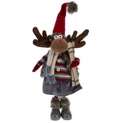 GAEM Игрушка набивная "Олень", L13 W11 H38/27 см, 2в.