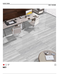Керамогранит glossy №6, 60х120, 6421