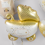 Фольгированный шар-фигура «Коляска для малыша», 89 см