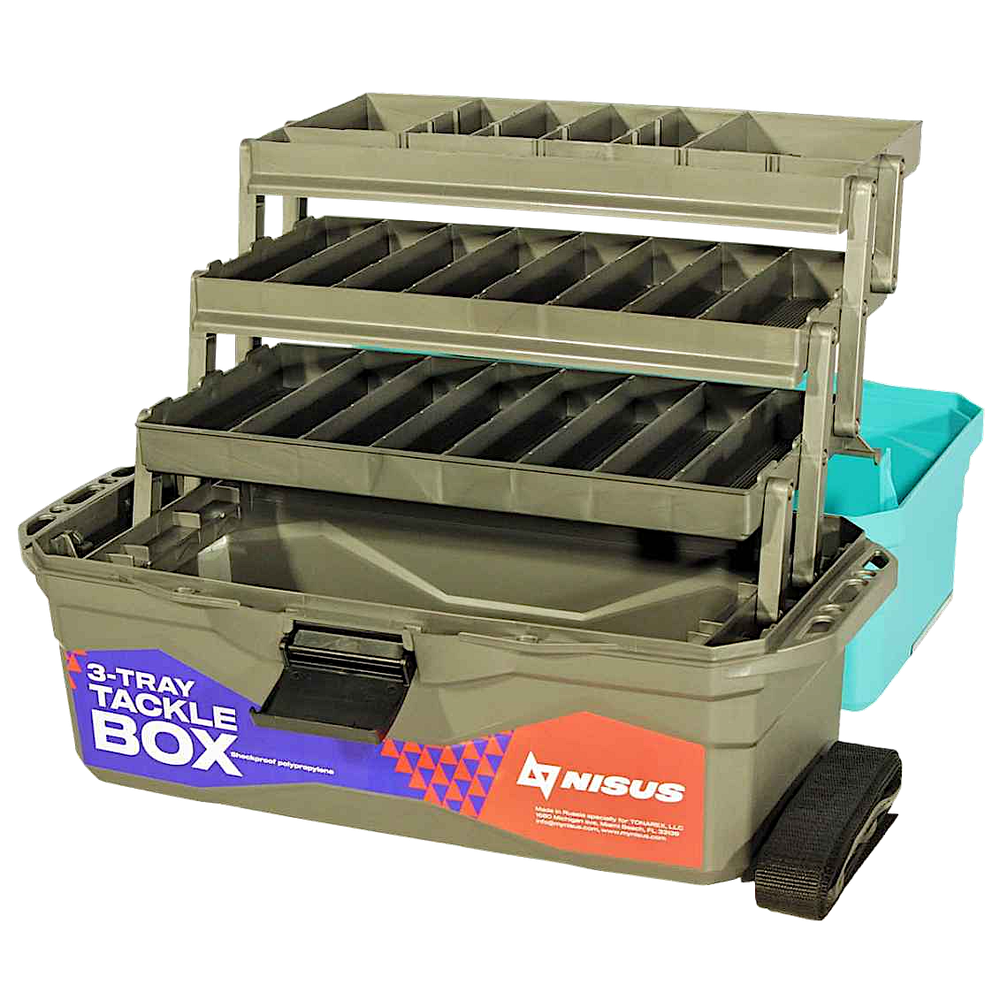 Ящик Nisus (Helios) Tracke Box 3-полочный 430x220x240мм N-TB-3 ( MB-BU ) -
