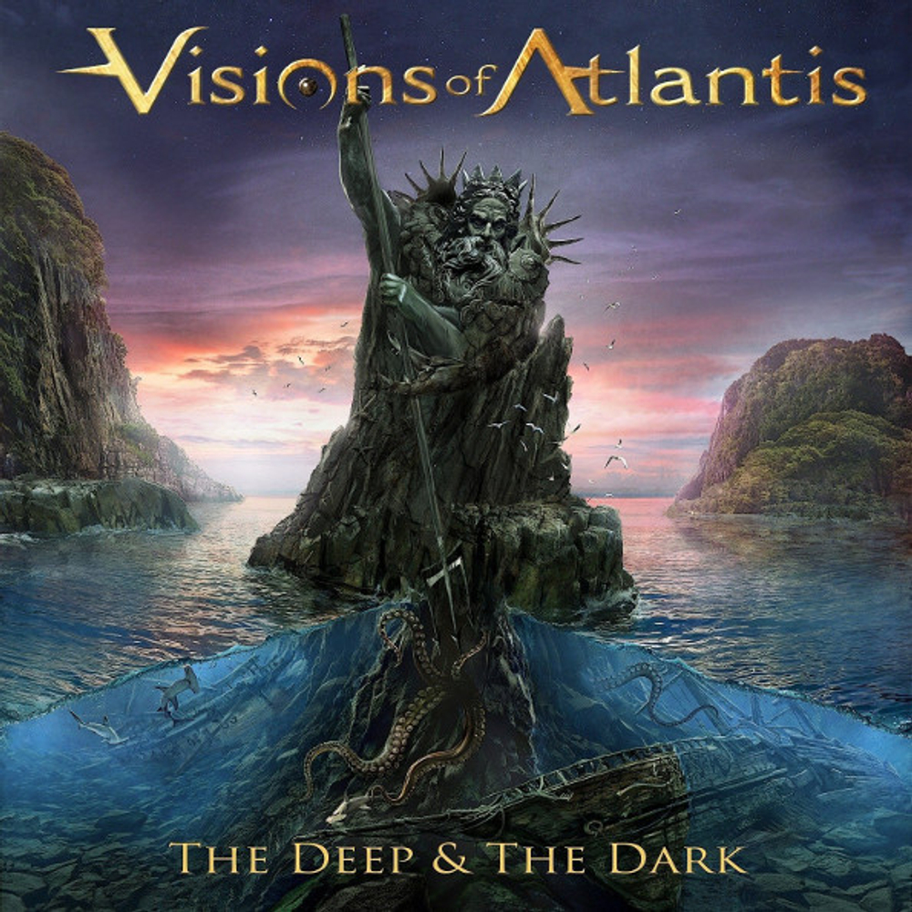 Visions Of Atlantis / The Deep And The Dark (RU)(CD)