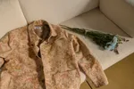 Купить Куртка Soeurs из Антикварного Гобелена/Antique Gobelin Jacket бежевая Куртка Soeurs из Антикварного Гобелена/Antique Gobelin Jacket бежевая