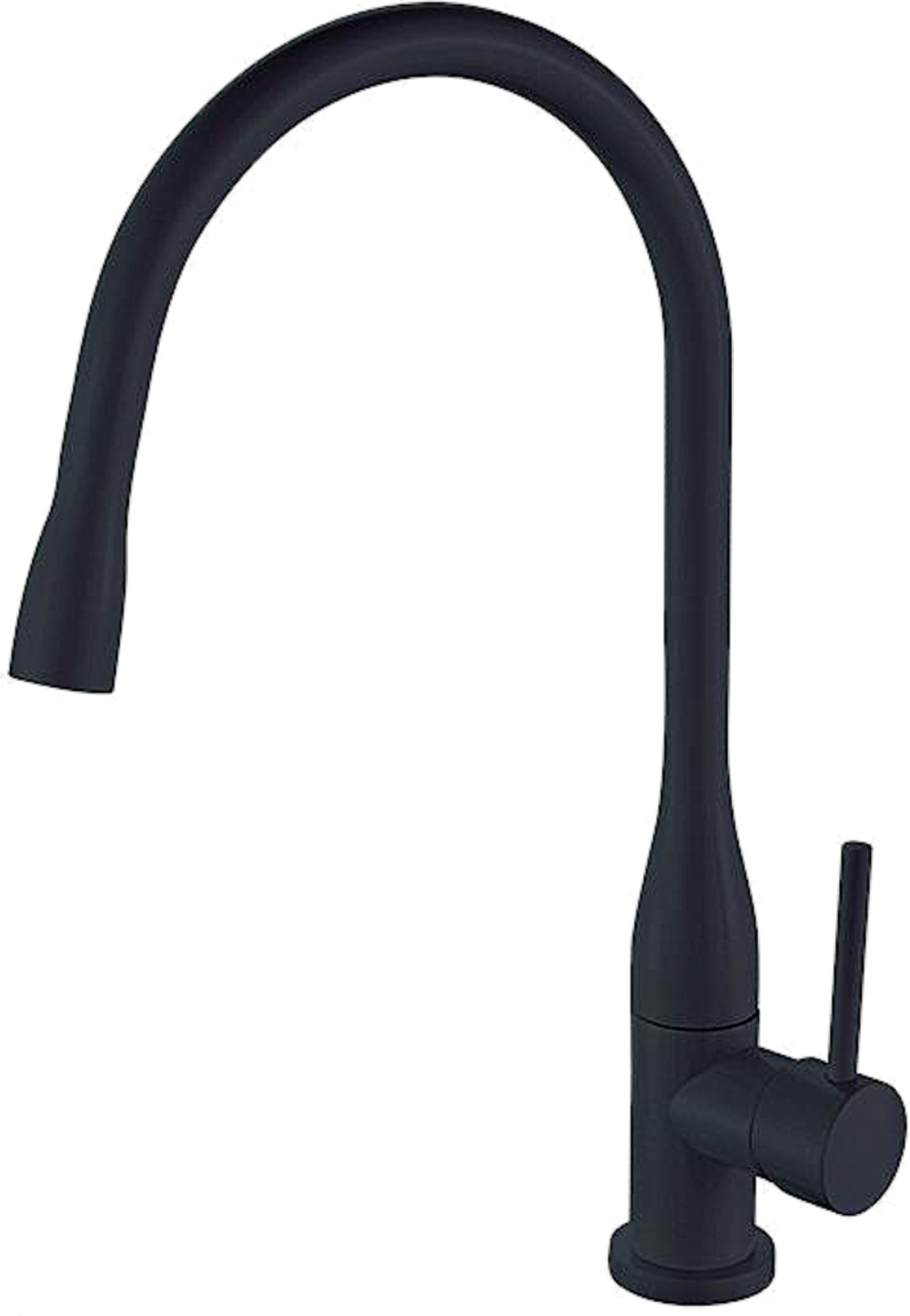 16035-C Смеситель однор. для кухни (ЧЕРНЫЙ)  GANZER  (5/1шт)