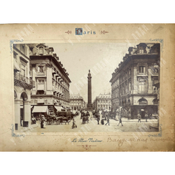 Paris / Париж. Альбом с фотографиями. Кон. XIX — нач. ХХ в. 12 л. (24 фот.).