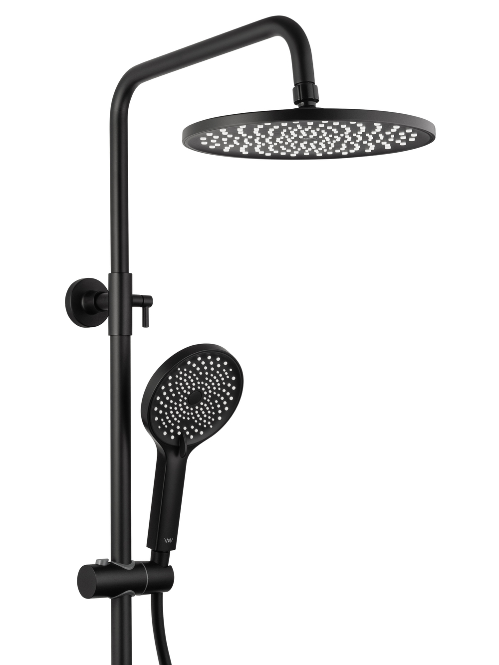 Душевая система с термостатом WONZON & WOGHAND The ONE, Черный матовый (WW-B3094-MB)