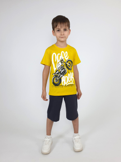 01-154-1 Комплект для мальчика (джемпер+шорты)