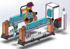 Двухстоечные позиционеры для роботов, GSX