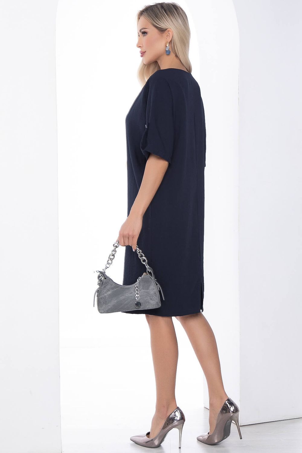 Платье Кайла люкс синее П10102 LT Collection