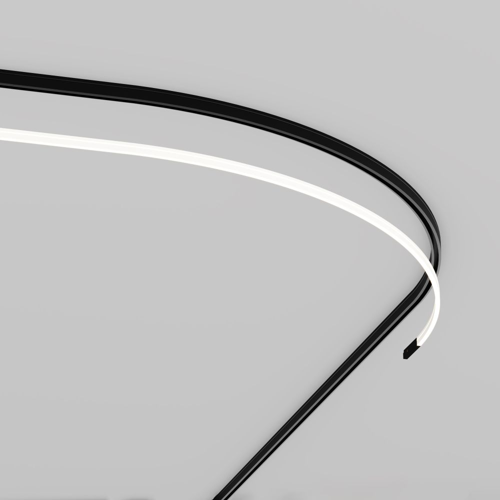 Трековый магнитный светодиодный светильник Maytoni Levity Flex TR186-1-8W4K-B