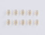 GS6371 Соединитель прямой COB RGB 12/24V для лент 10mm (4 конт.) (10шт)