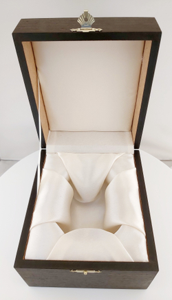 Футляр подарочный из шпона (дерево) для елочного шара