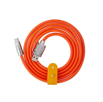 Зарядное устройство SENDEM USB-Type-C, 120 Вт, кабель 1 м, цинковый сплав, оранжевый