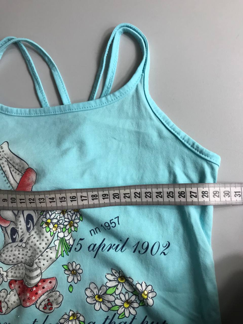 Майка с веселым принтом на 4-5 лет