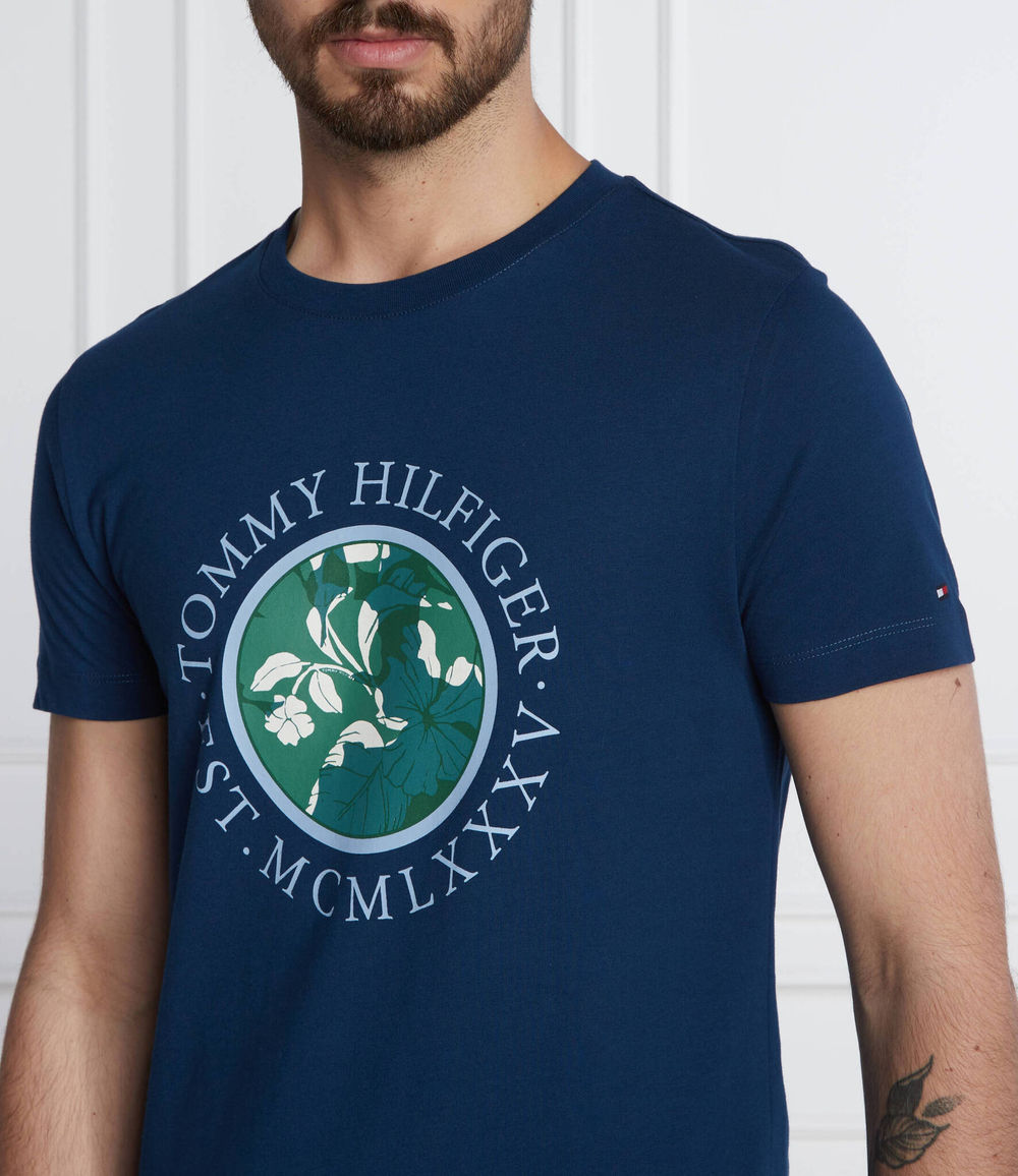 футболка Tommy Hilfiger - темно-синий(MW0MW24569)