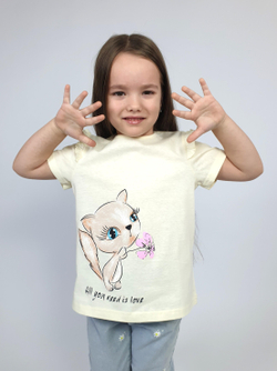 3-42-1 Футболка для девочки