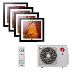Мультисплит система на 4 комнаты LG MA09R.NF1 x 4 / MU4R25.U21