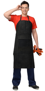 Фартук спилковый