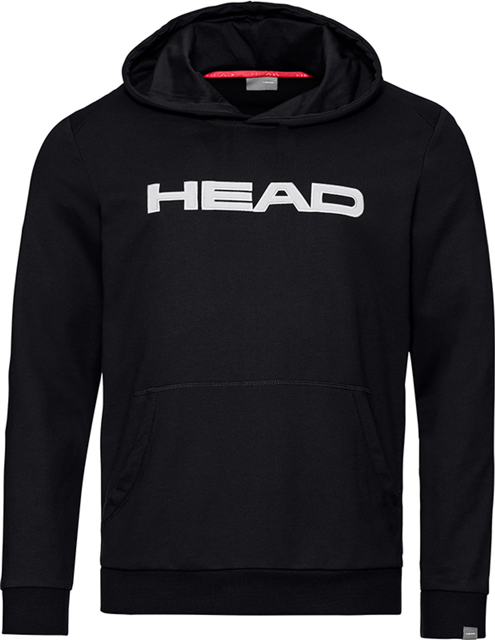 Кофта для мальчика теннисная Head Club Byron Hoodie JR - black/white